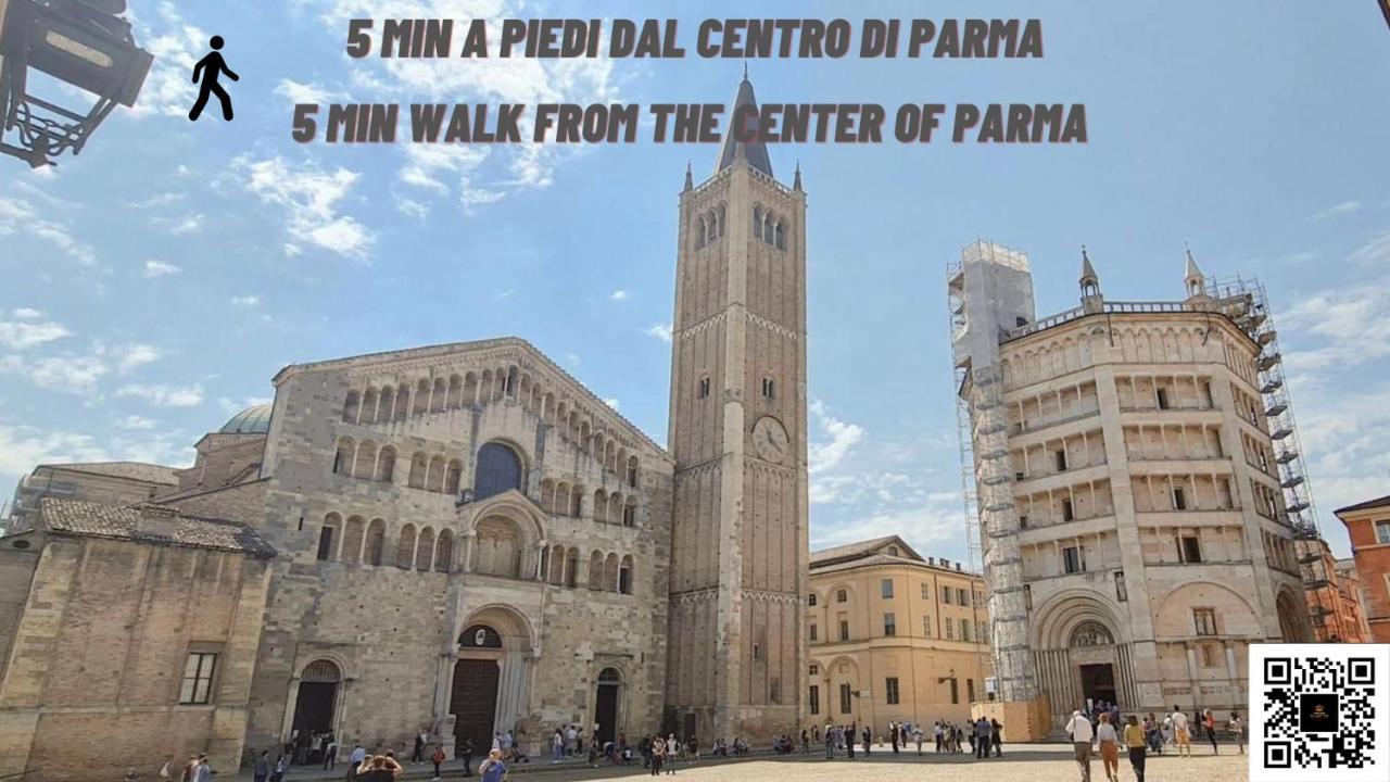350 M Dalla Stazione L Parcheggio Free L Nova Loft Apartamento Parma Exterior foto